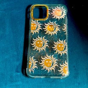 iPhone 11 Pro case. Sun design